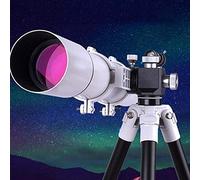 Introducción a los Viajes al Aire Libre, para Adultos y niños, astronomía, Refractor de Distancia Focal de 700 mm con Ocular de 10 mm/20 mm, trípode Inteligente