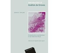 Introduccion Al Analisis De Errores