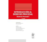Introducción al derecho procesal. Derecho procesal I 6ª Edición (Manuales de Derecho Procesal)