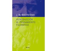 Introducción al pensamiento filosófico (fuera de colección)