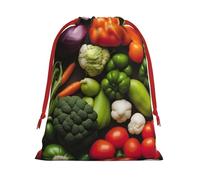 Introducción de varias bolsas de regalo con cordón de varios tamaños, bolsas de regalo de tela, para cumpleaños, regalos de vacaciones y mucho más
