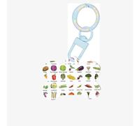 Introducción de varias etiquetas de identificación de perro con estampado de verduras en forma de hueso, etiquetas de identificación de perro con forma de hueso, etiquetas de nombre de mascota