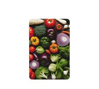 Introducción de varias verduras imprimiendo 10 tarjetas ambientadoras, ambientador colgante perfumado para coche, hojas fragantes para uso en coche
