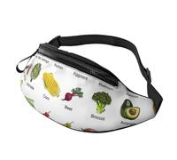 Introducción de varios estampados de verduras para hombres y mujeres, paquete ligero para viajes, compras y eventos al aire libre