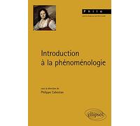 Introduction à la phénoménologie (Philo)