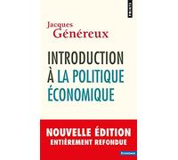 Introduction à la politique économique (Points Economie)