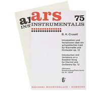 Introduction And Variations Op. 12 - Book: für Klarinette und Orchester. op. 12. clarinet, orchestra. Réduction pour piano.