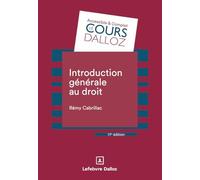 Introduction générale au droit