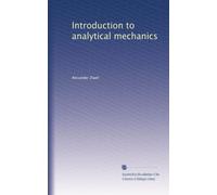 Introduction to analytical mechanics