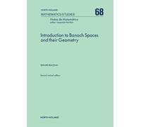 Introduction to Banach Spaces and their Geometry (Mathematics Studies)