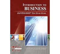 Introduction to Business DANTES / DSST Test Study Guide