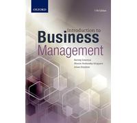 Introduction to Business Management