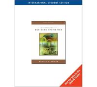 Introduction to Business Statistics: International Student Edition by Ronald M. Weiers (2004-07-30)