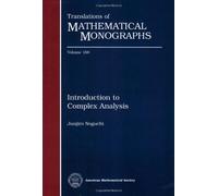 Introduction to Complex Analysis (Translations of Mathematical Monographs)