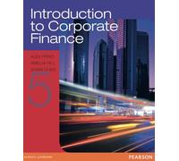 Introduction to Corporate Finance