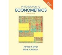 Introduction to Econometrics, Update (Pearson Series in Economics)