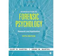 Introduction to Forensic Psychology: Research and Application