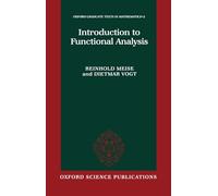 Introduction to Functional Analysis: 2 (Oxford Graduate Texts in Mathematics)