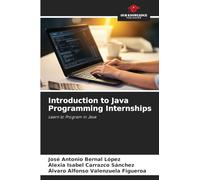 Introduction to Java Programming Internships: Learn to Program in Java