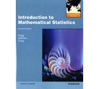 Introduction to Mathematical Statistics by Hogg, Robert V., McKean, Joseph W., Craig, Allen T. (2012) Paperback