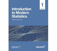Introduction to Modern Statistics