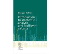 Introduction to Stochastic Analysis and Malliavin Calculus: 13 (Appunti)