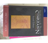Introduction to the Theory of Computation