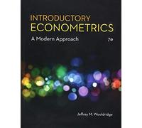 Introductory Econometrics: A Modern Approach (Mindtap Course List)