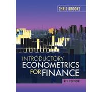 Introductory Econometrics for Finance