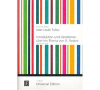 Introduktion y Variaciones Sobre Un Tema de Rossini Opus.55: para flauta y Piano