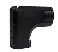 Introti Adaptador de recogida de polvo para sierras de mesa DeWALT DWE7485, accesorios de sierra de mesa de plástico, colector de polvo, gancho de bolsa integrado, diseño compacto, fácil instalación