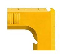 Introti Adaptador de recogida de polvo para sierras de mesa DWE7485, accesorios de sierra de mesa de plástico, colector de polvo, diseño compacto, fácil instalación sin herramientas