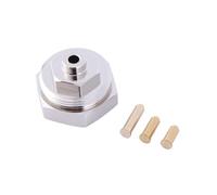Introti Adaptador de rosca fina compatible con válvulas Oventrop 1011445 M30 x 1,0 rosca fina a M30 x 1,5, accesorios de adaptador de válvula de termostato para termostato de radiador