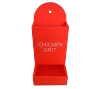 Introti Alimentador de ostras y sémola para pollo, accesorios para gallinero sin residuos (juego C)