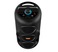 Introti Altavoz BT con micrófono con cable, altavoz grande Boombox para fiesta, hogar, camping