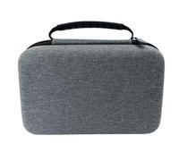 Introti Bolsa de transporte portátil para nebulizador con bolsa de malla, caja de nebulizador de carcasa dura, antiarañazos, bolsa de almacenamiento para inhalador espaciador