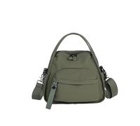 Introti Bolso cruzado de gran capacidad con asa superior con correa desmontable, bolsos holgados para mujer, uso diario y vocación, Green, 270 x 230 x 120mm