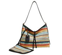 Introti Bolso de hombro de paja de gran capacidad con bolso hecho a mano para mujer, uso diario y vocación, estilo 1, 12.2 x 3.94 x 9.84inch