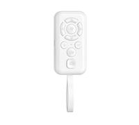 Introti BT 5.3 Selfie - Mando a distancia mini con temporizador automático para teléfono inalámbrico (blanco)
