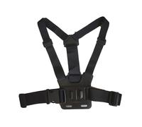 Introti Correa ajustable para el pecho del teléfono móvil con clip para teléfono celular, kit de accesorios para cámara de acción con soporte de ventosa para coche, soporte móvil multifuncional para