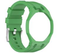 Introti Correa de reloj de repuesto para Swatch X AP Royal Pop Sport Watch Band suave y transpirable, tamaño ajustable y diseño impermeable, 5.6-8.5 inches, PC y silicona, Sin piedra preciosa