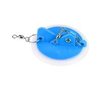 Introti Discos de buzo con parte inferior blanca luminosa conector de disco de buzo ajustable para pesca pesca pesca bajo mandarina varios peces