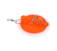 Introti Discos de buzo con parte inferior blanca luminosa conector de disco de buzo ajustable para pesca pesca pesca bajo mandarina varios peces