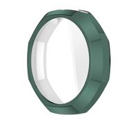 Introti Funda de silicona mate octagonal Mod para Swatch Royal Pop Modification Refit Frame Cover Pocket Watch Protector de pantalla para Swatch AP Royal Pop Relojes Accesorios (verde esmeralda)