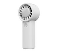 Introti Mini ventilador de mano ajustable de 3 velocidades, ventiladores personales tipo C, recargable, batería integrada de 500 mAh para viajes, al aire libre, oficina, mujeres, hombres, regalos