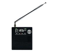 Introti Radio de bolsillo portátil de 3000 mAh batería amplificador circuito con antena para regalos familiares de ancianos en interiores y exteriores, correr, uso de emergencia