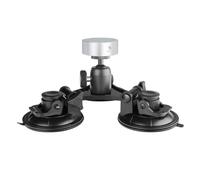 Introti Soporte de antena ajustable para mini ventosa con adaptador, soporte de antena resistente al desgaste, receptor de señal de techo para ventanas de coche y techos solares