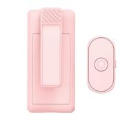 Introti Volteador de páginas para accesorios Kindle, control remoto, tipo C, recargable, para iPad, tabletas, lectores electrónicos, lectura de novelas (rosa)