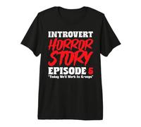 Introvert Horror Story Episode 5 Today We'll Work In Groups Camiseta Premium