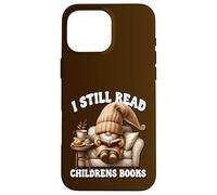 Introvert Librarian GNOME I Still Read Childrens Books Carcasa para iPhone 16 Pro MAX